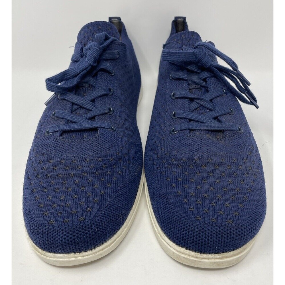 Suavs Zilker Navy Blue Knit Sneakers Mens Size 13